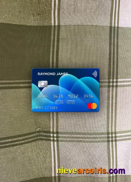 USA Raymond James Financial Bank mastercard photolook